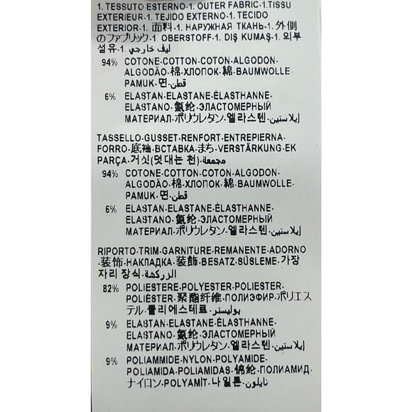 M2-10 VERSACE NWT Men's Greca Thong Underwear Cotton White Size 6/34-36/L - Picture 8 of 10